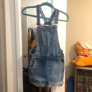 Madewell Adirondack Short Overalls
